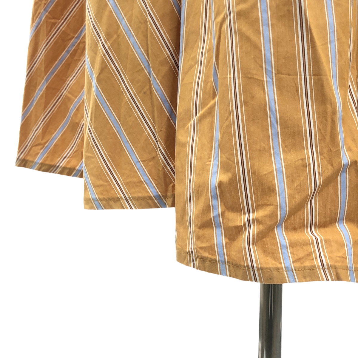 madder madder / マダマダ TATESHIMA SHIRT DRESS / たてしまのシャツドレス ワンピース