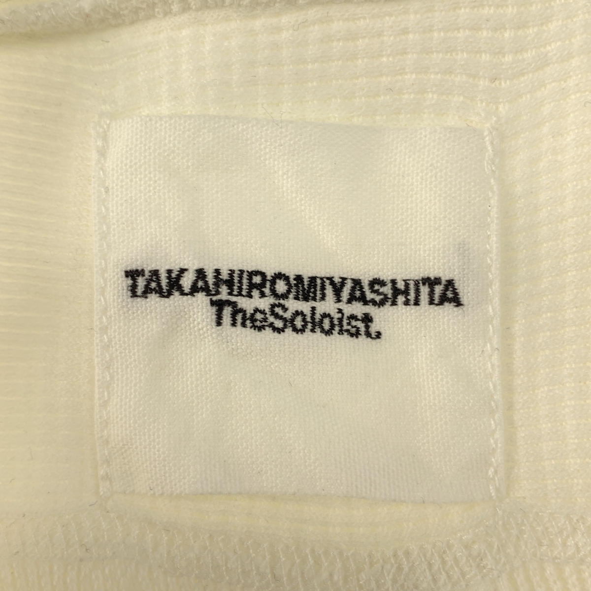 TAKAHIROMIYASHITA The Soloist / タカヒロミヤシタザソロイスト サーマル ロングスリーブ カットソー