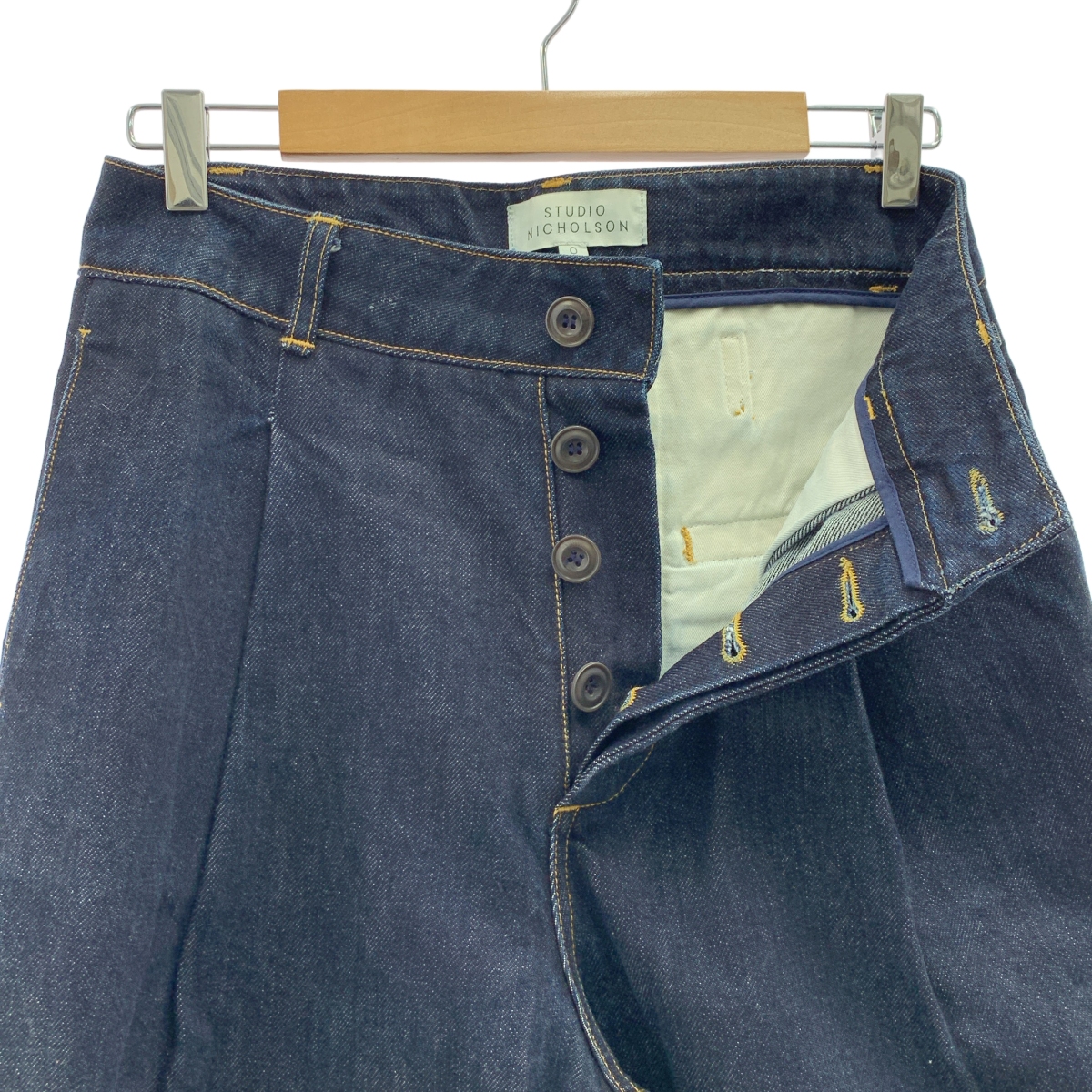 Studio Nicholson / スタジオニコルソン DENIM BONNARD PANT ボナール ワイド デニムパンツ