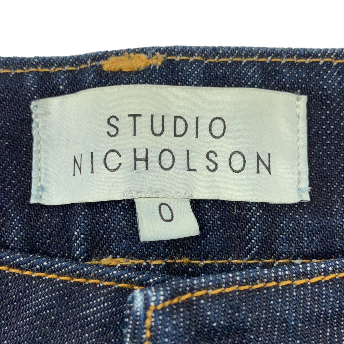 Studio Nicholson / スタジオニコルソン DENIM BONNARD PANT ボナール ワイド デニムパンツ