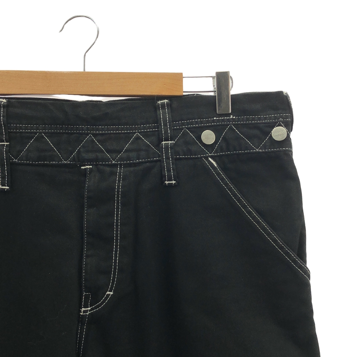 GANRYU / ガンリュウ サスペンダー ドローストリング ペインターパンツ