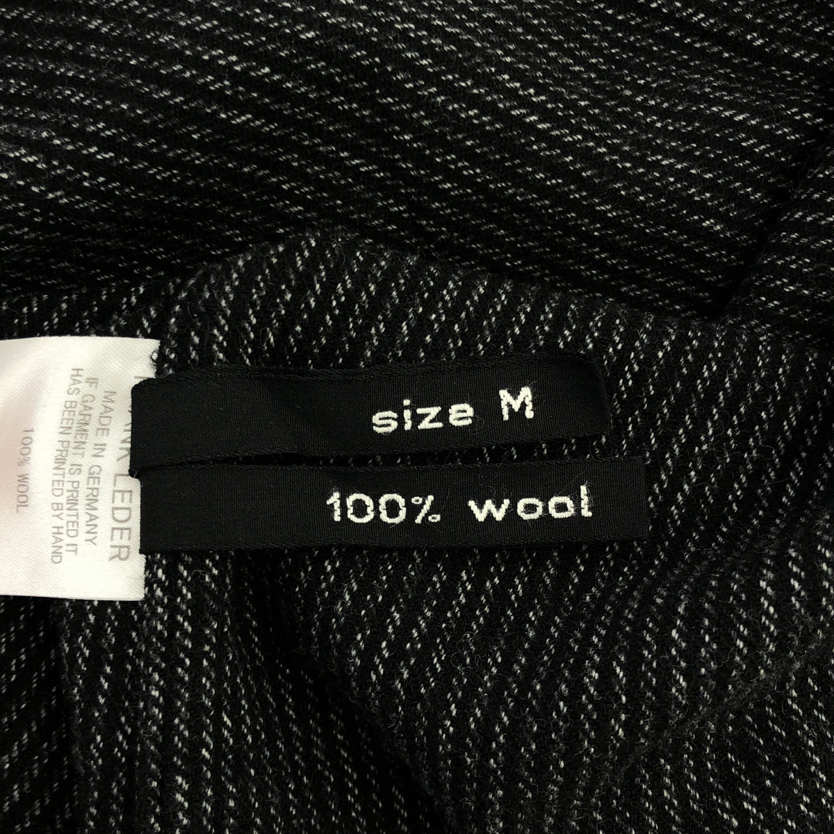 FRANK LEDER / フランクリーダー ウール ストライプ ベスト