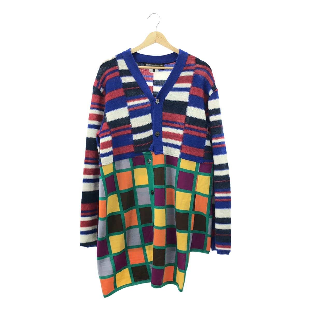 コムデギャルソンオムプリュス　平和の鎧　16AW カーディガン　カシメ　ニット コムデギャルソンオムプリュス 平和の鎧 16AW カーディガン