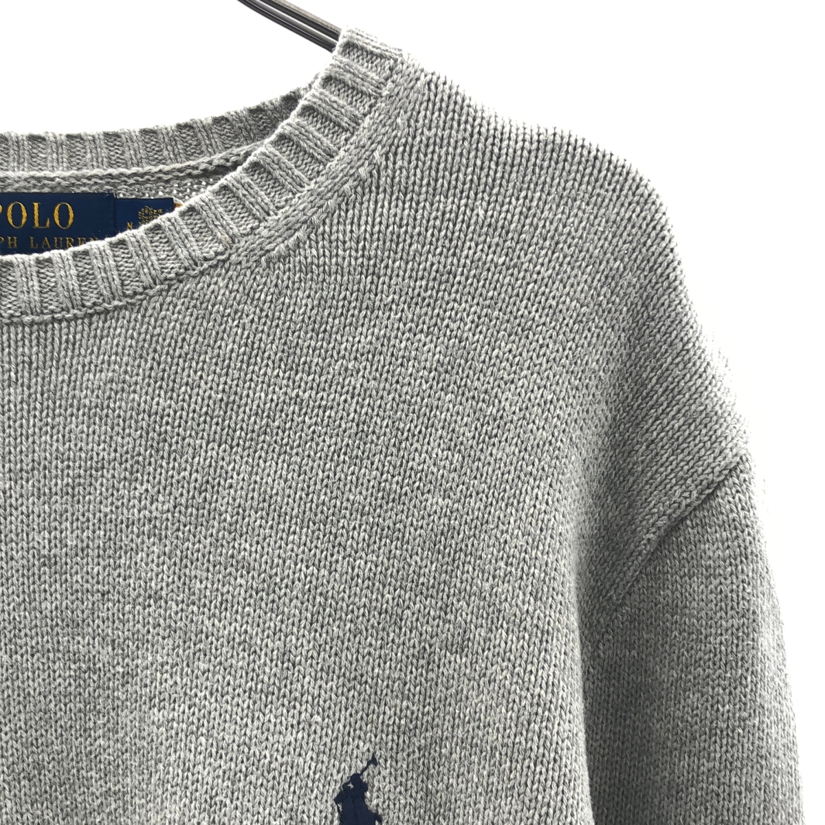 POLO RALPH LAUREN / ポロラルフローレン コットン クルーネック ニット セーター