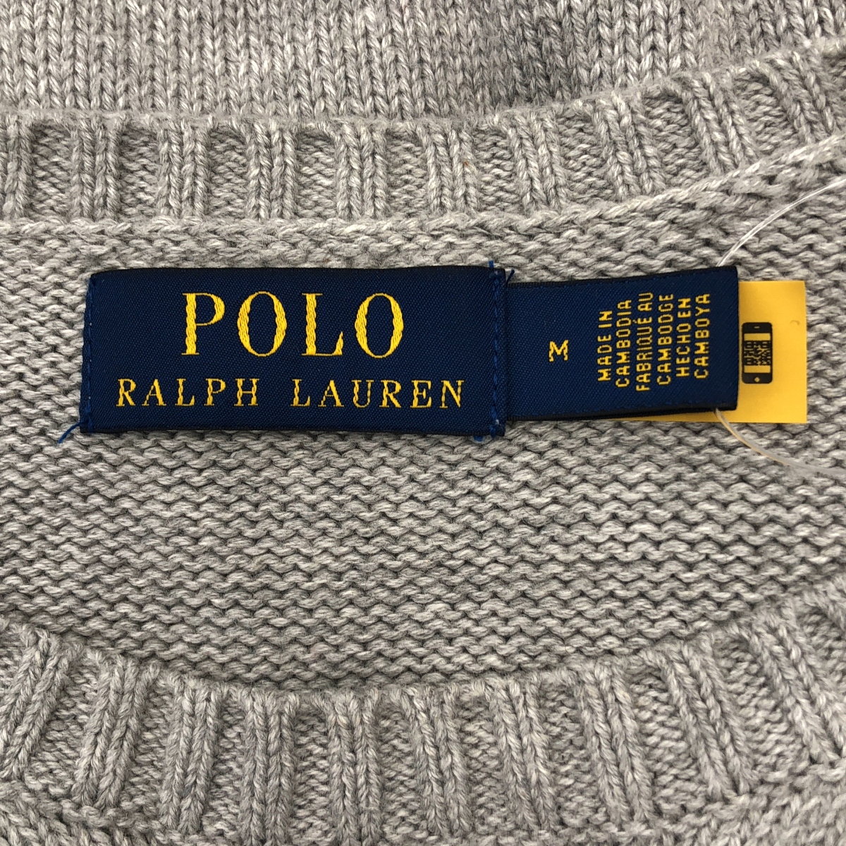 POLO RALPH LAUREN / ポロラルフローレン コットン クルーネック ニット セーター