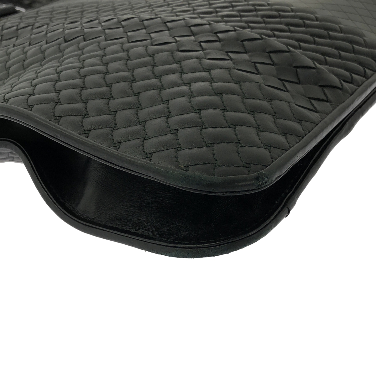 BOTTEGA VENETA / ボッテガヴェネタ イントレチャート レザー ブリーフケース ビジネスバッグ