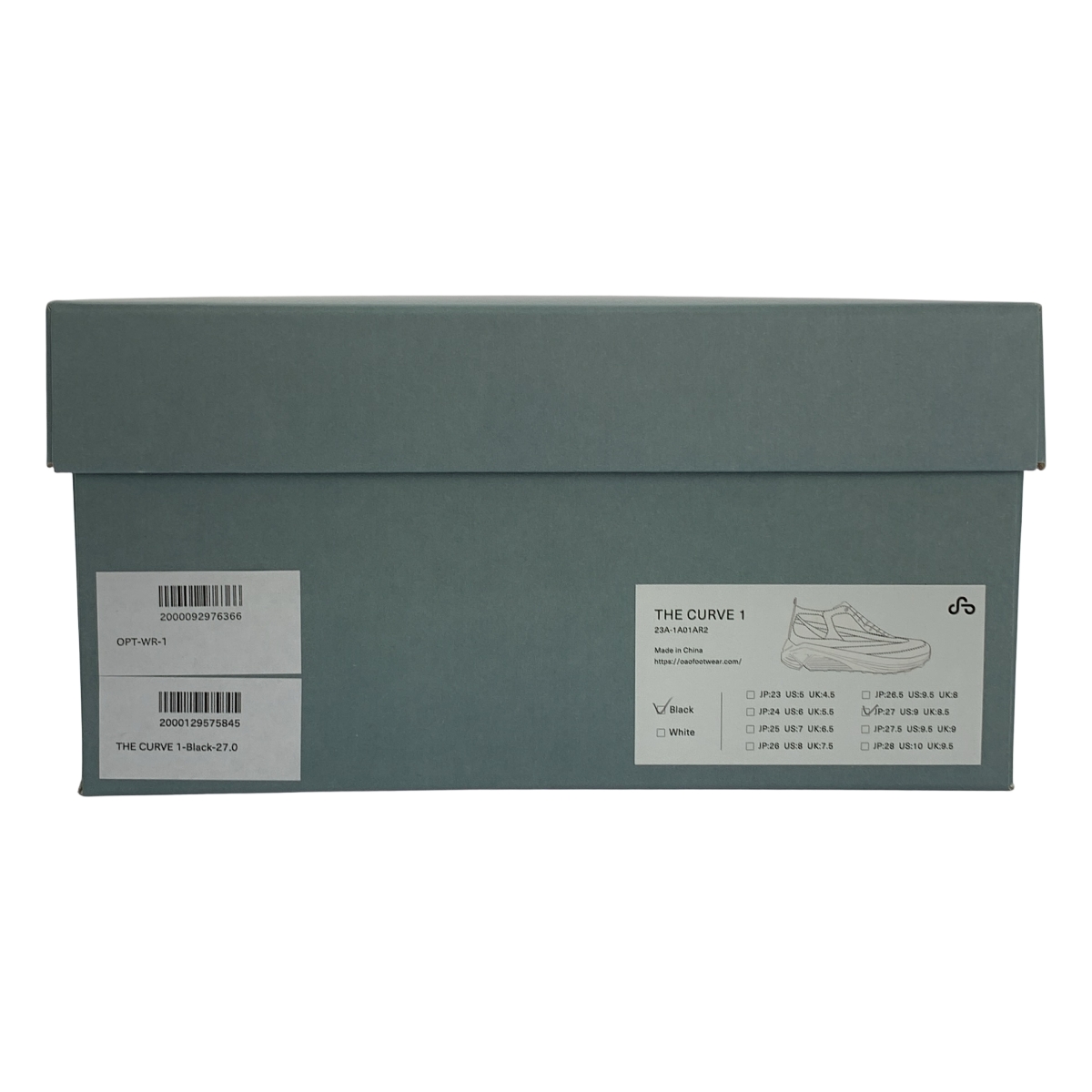 OAO / オーエーオー THE CURVE / Vibram / ビブラムソール レザー ローカット スニーカー