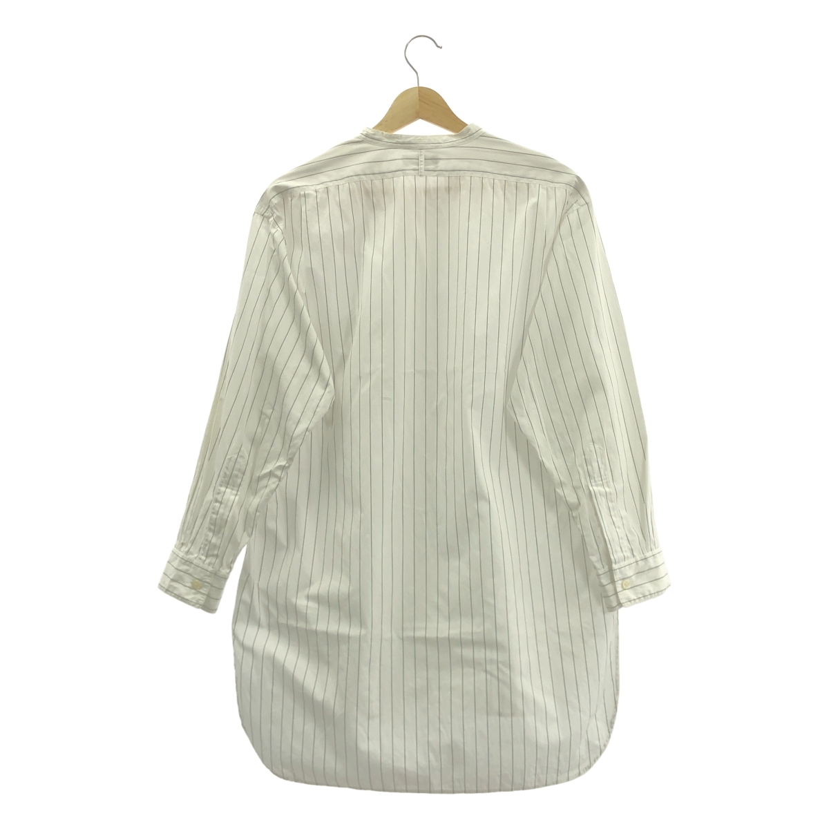 MARGARET HOWELL / マーガレットハウエル コットン バンドカラー シャツ ブラウス