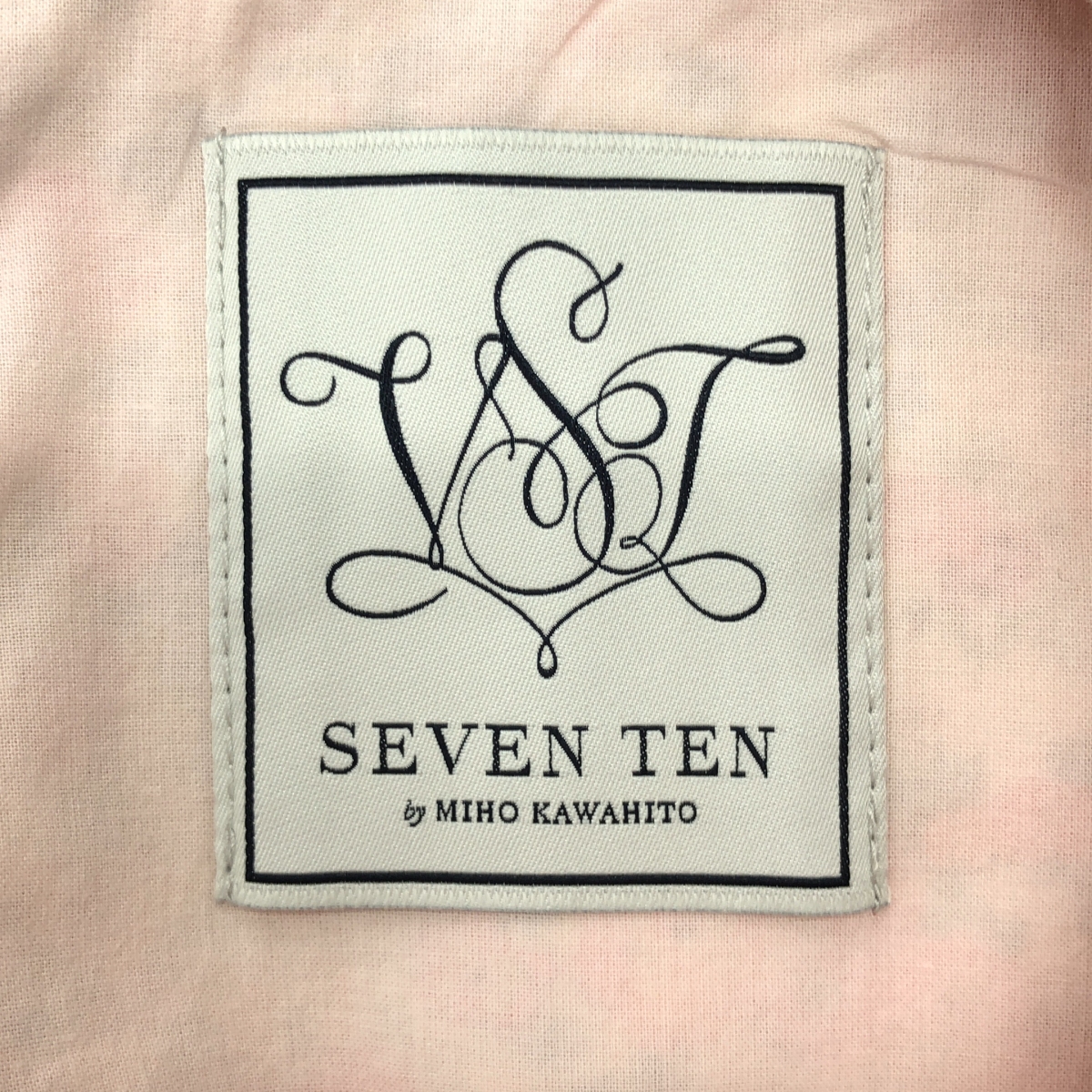 SEVEN TEN by MIHO KAWAHITO / セブンテンバイミホカワヒト 襟付き スカラップ トップス 花柄