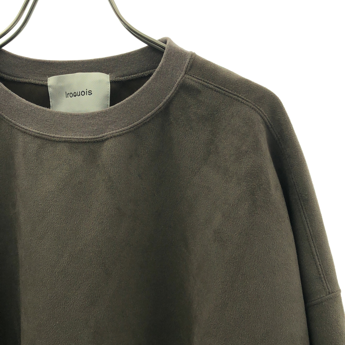 Iroquois / イロコイ スリット クルーネック スウェット トレーナー