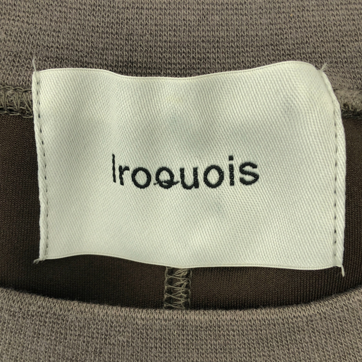 Iroquois / イロコイ スリット クルーネック スウェット トレーナー