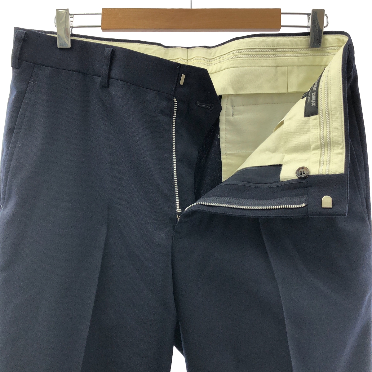 COMME des GARCONS HOMME DEUX / コムデギャルソンオムドゥ ポリエステル ウール スラックス