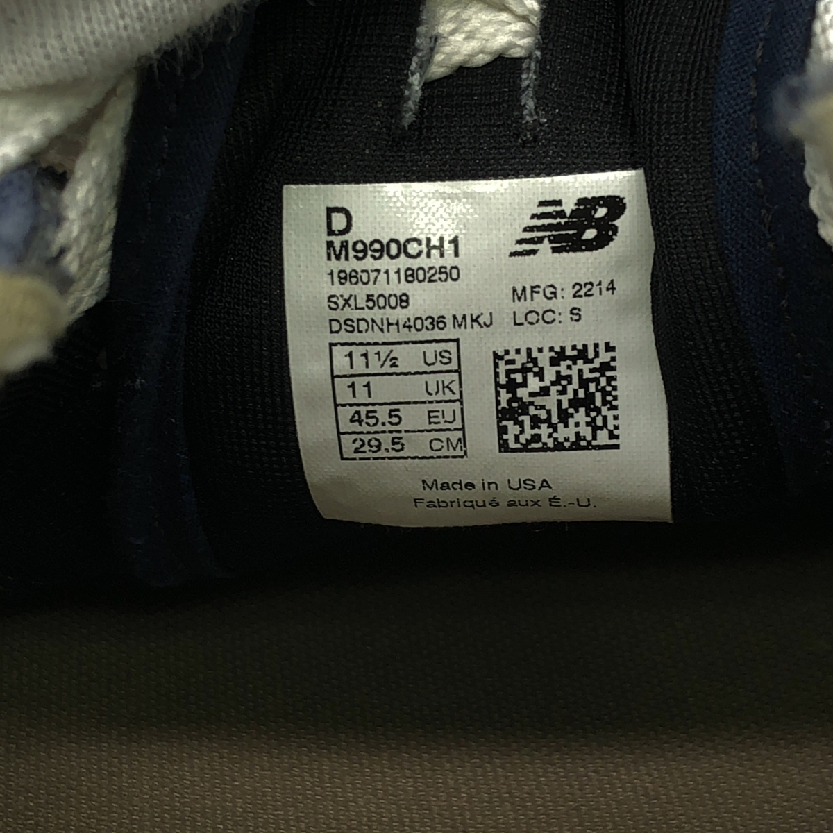 New Balance / ニューバランス ×Carhartt WIP カーハート ワークインプログレス / 990V1 スニーカー