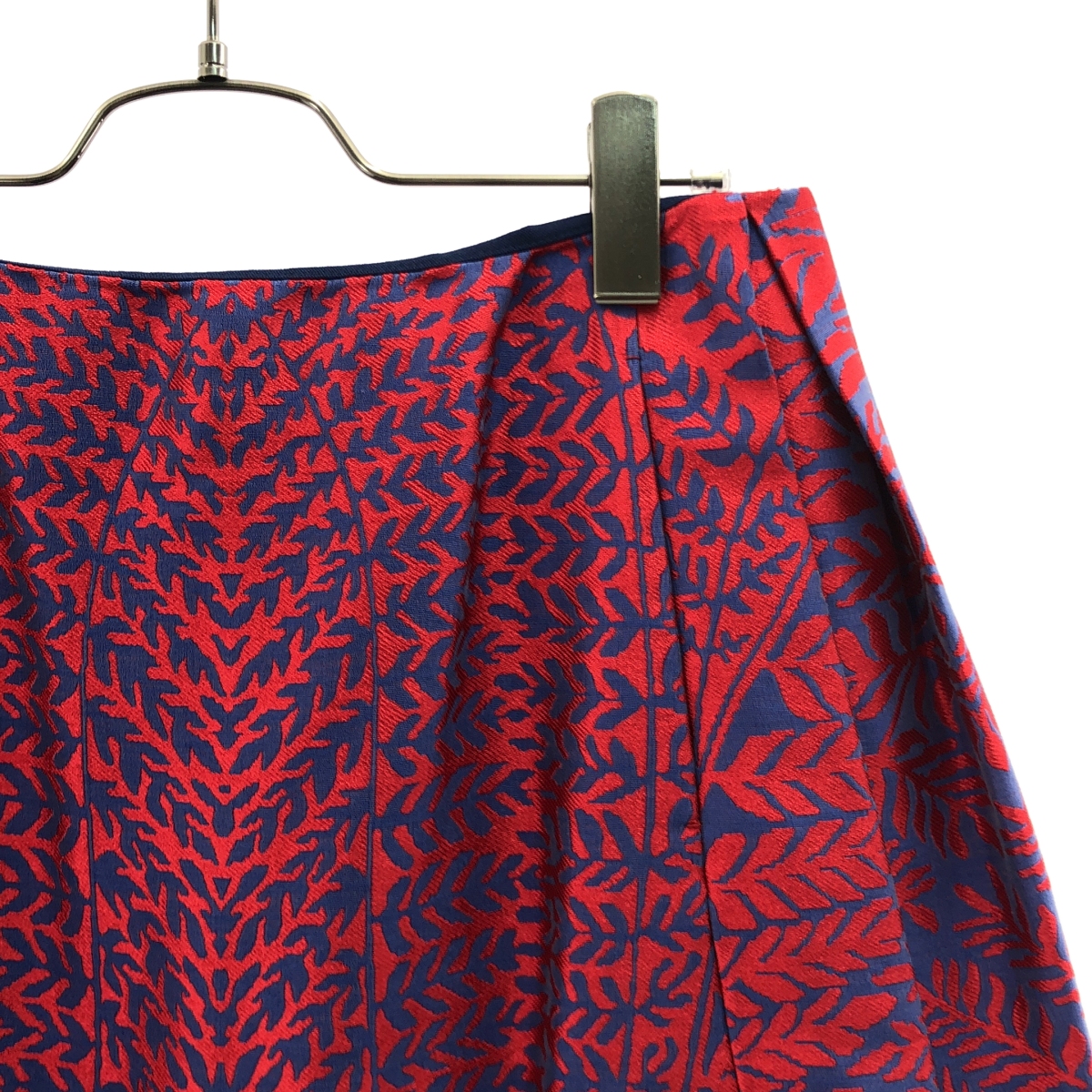 BLAMINK / ブラミンク タック 総柄 ロングスカート