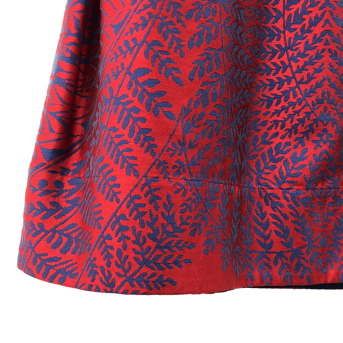 BLAMINK / ブラミンク タック 総柄 ロングスカート