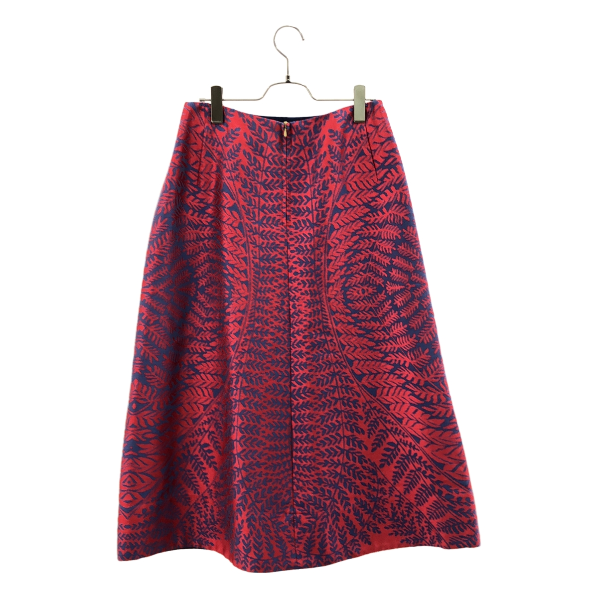 BLAMINK / ブラミンク タック 総柄 ロングスカート