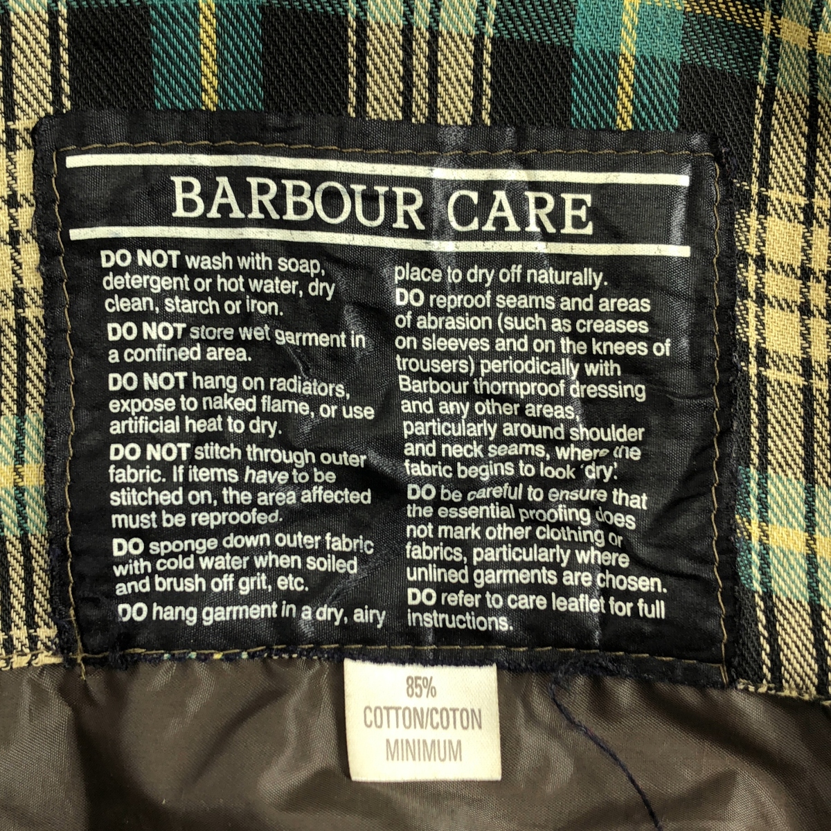 Barbour / バブアー 1980s Gamefair ゲームフェア フード付き ジャケット