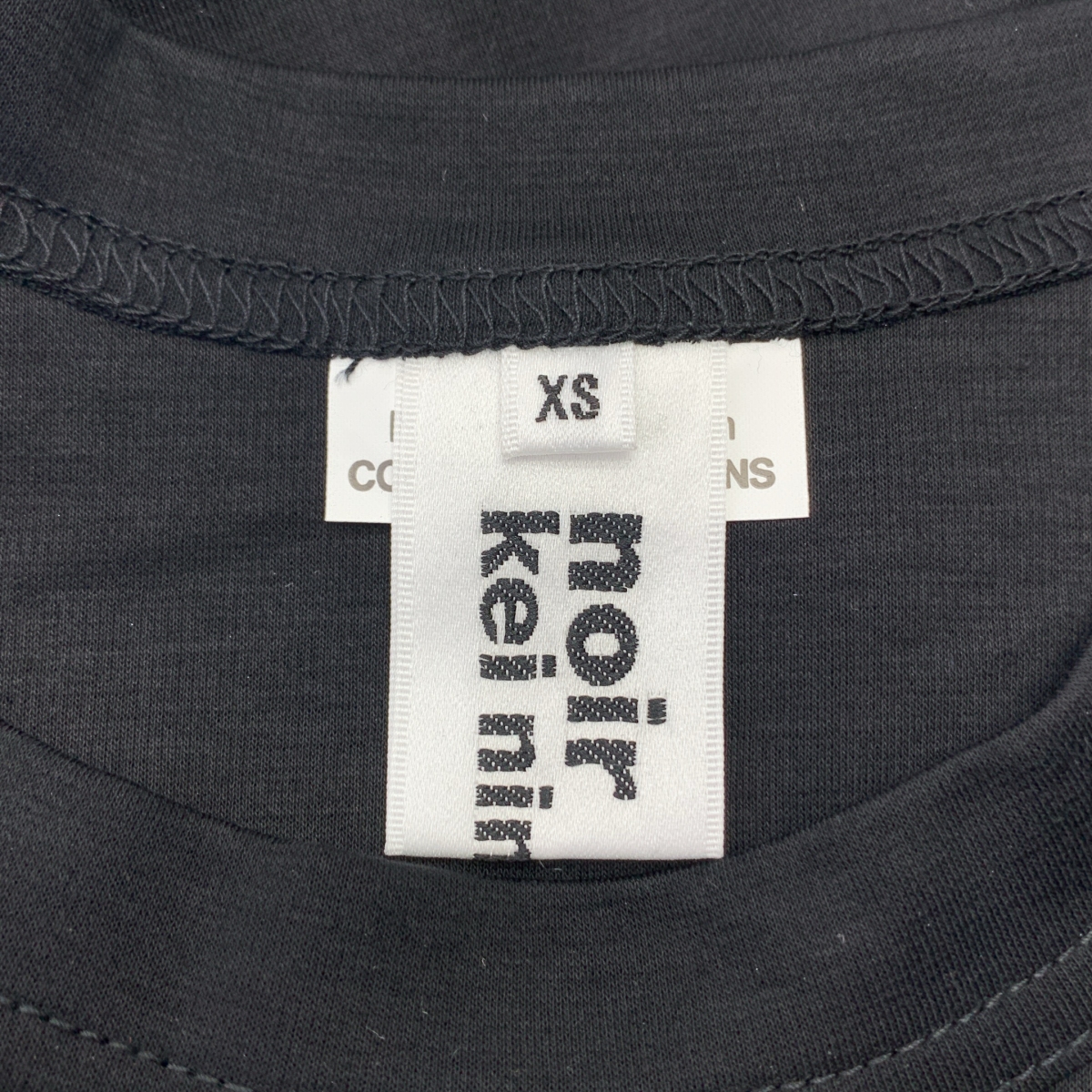 noir kei ninomiya / ノワールケイニノミヤ 綿ポンチ バブル スリーブ ワイド TEE カットソー