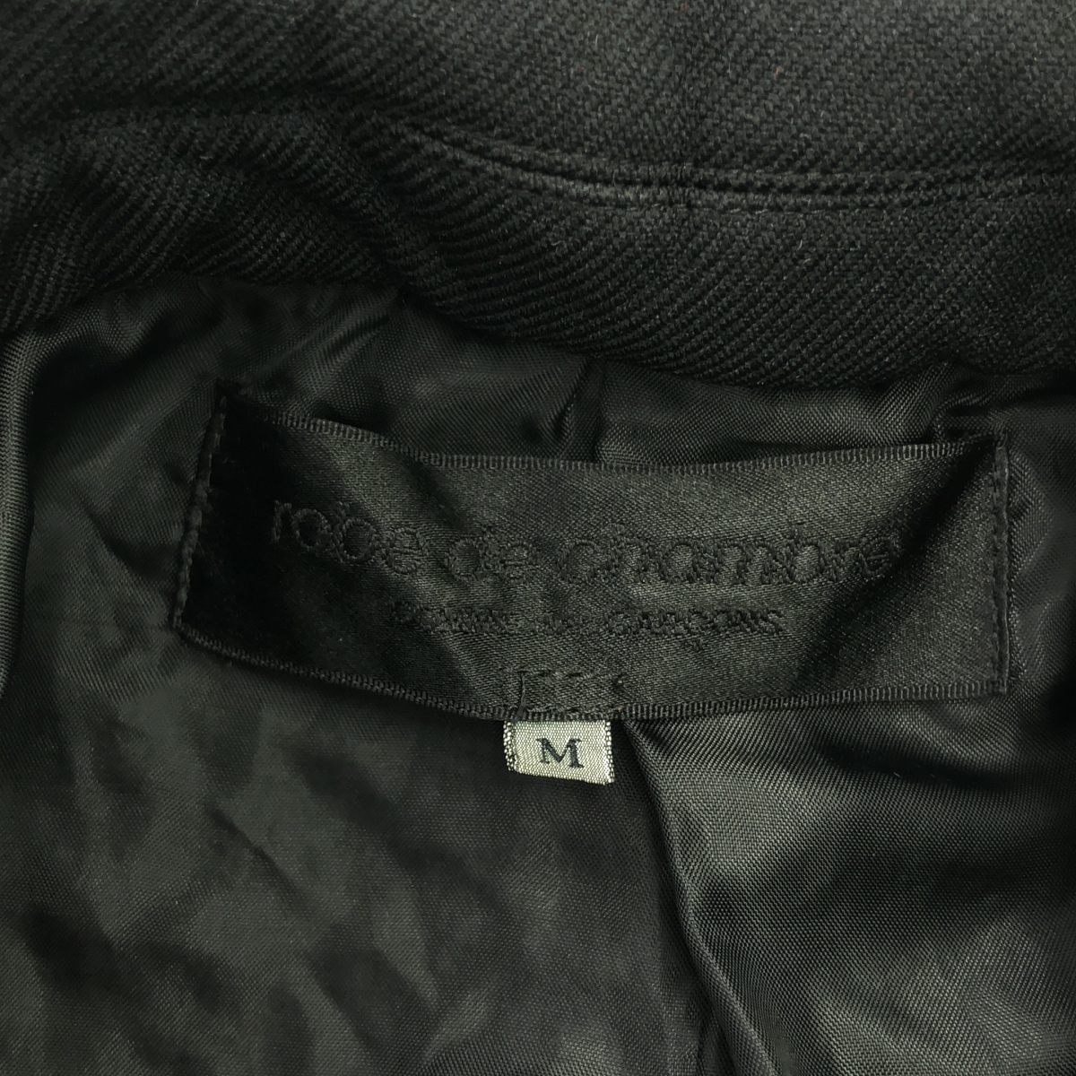 robe de chambre COMME des GARCONS / ローブドシャンブルコムデギャルソン 特殊加工 チェスターコート