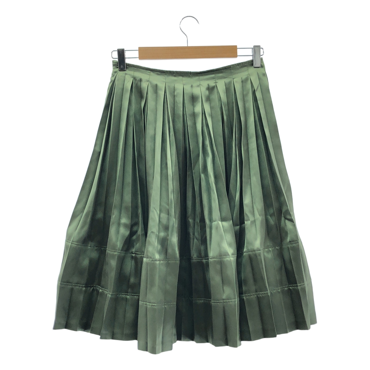 JUNYA WATANABE COMME des GARCONS / ジュンヤワタナベ ポリエステル サイドジップ プリーツ スカート