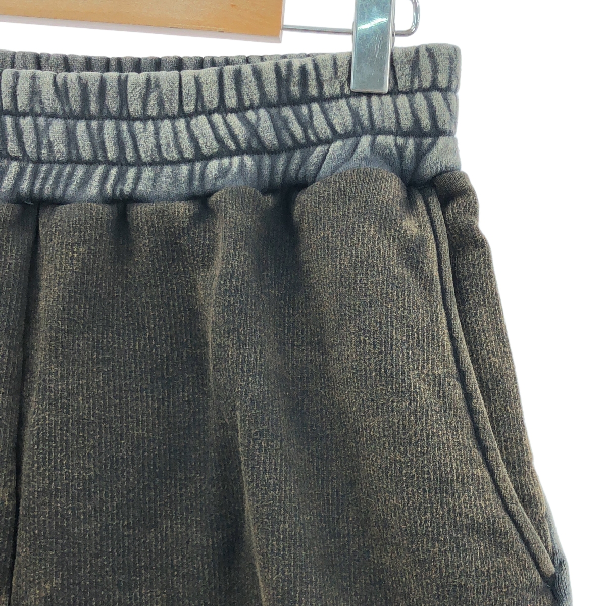 None / LON / ロン ダメージ加工 ドローストリング スウェット ワイド イージーパンツ