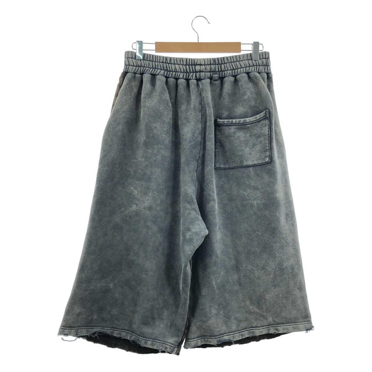 None / LON / ロン ダメージ加工 ドローストリング スウェット ワイド イージーパンツ