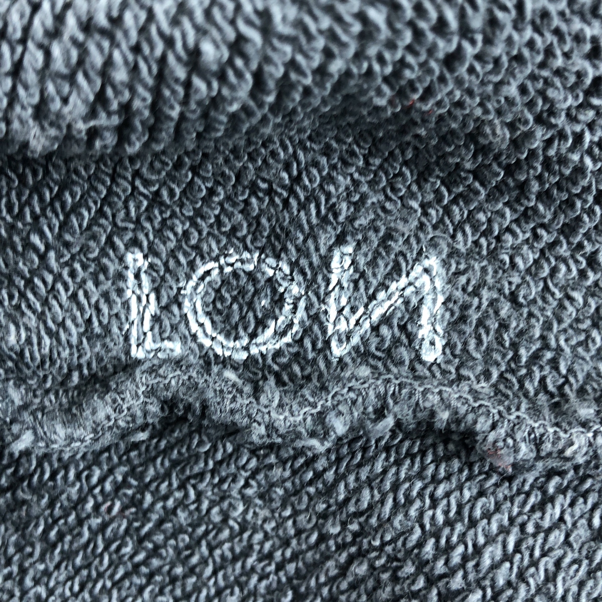 None / LON / ロン ダメージ加工 ドローストリング スウェット ワイド イージーパンツ