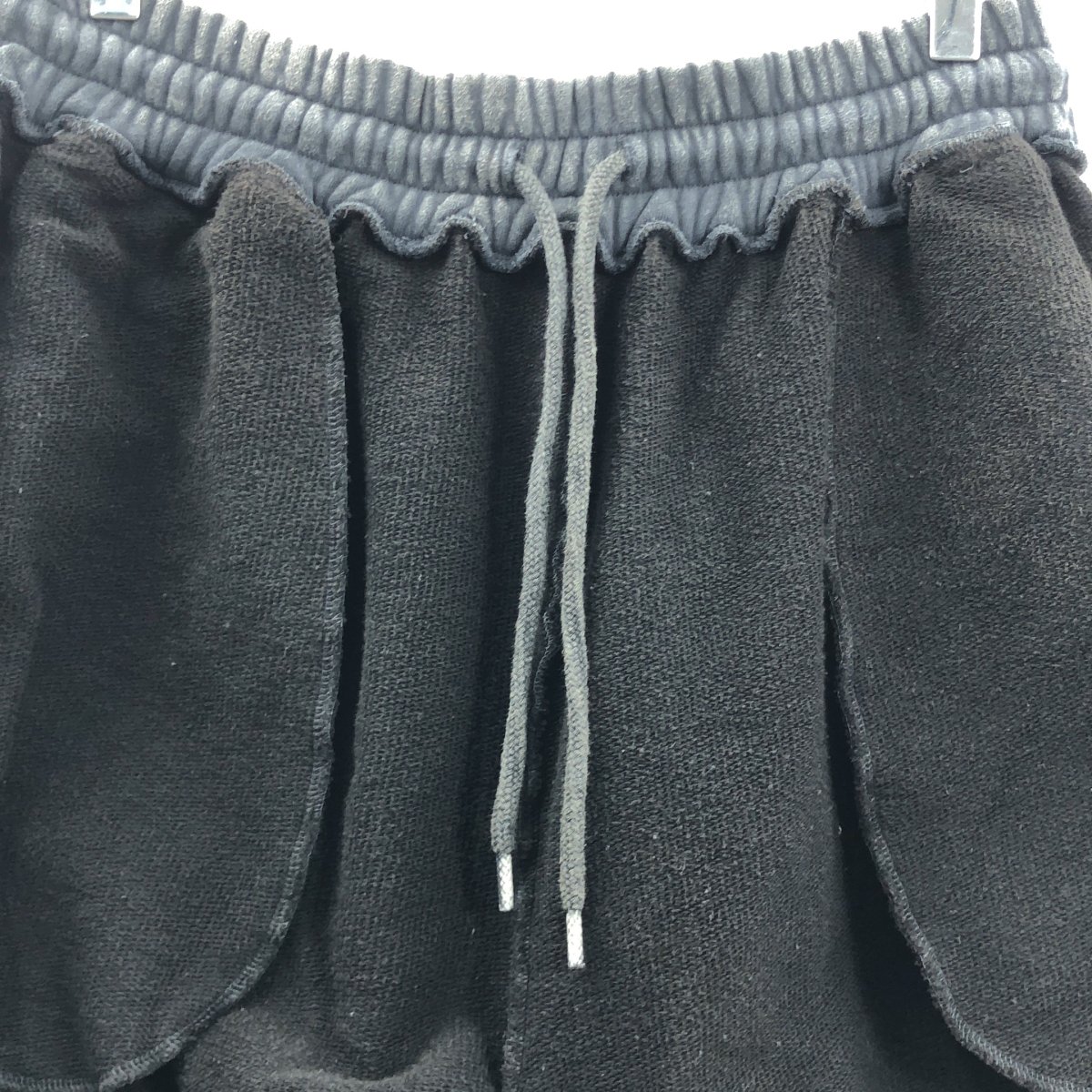 None / LON / ロン ダメージ加工 ドローストリング スウェット ワイド イージーパンツ