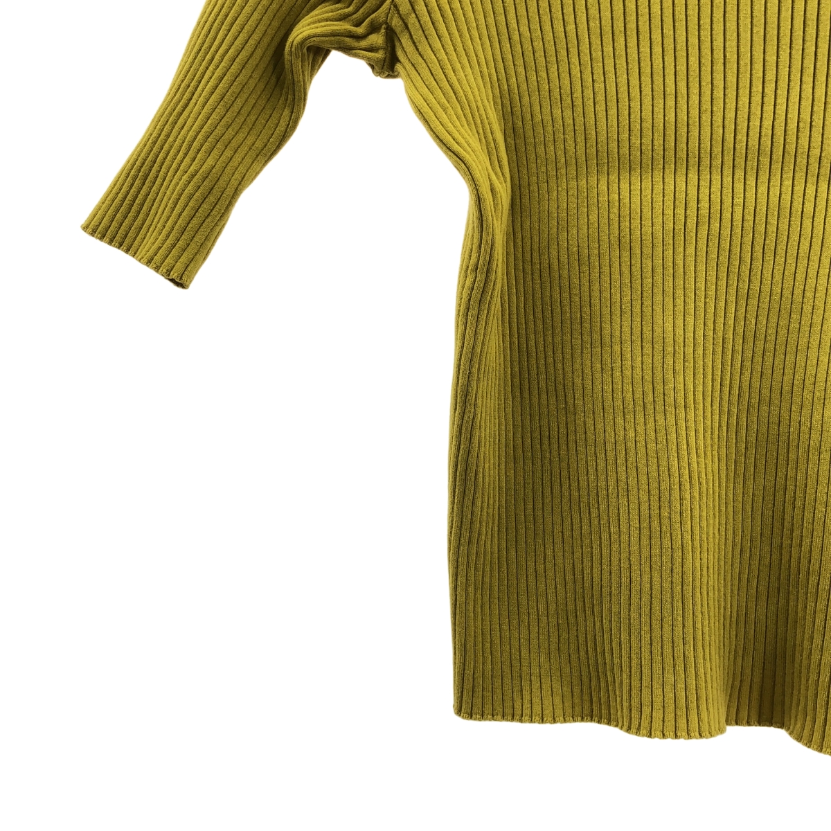 ADORE / アドーア コットン ダルリブ ニット プルオーバー