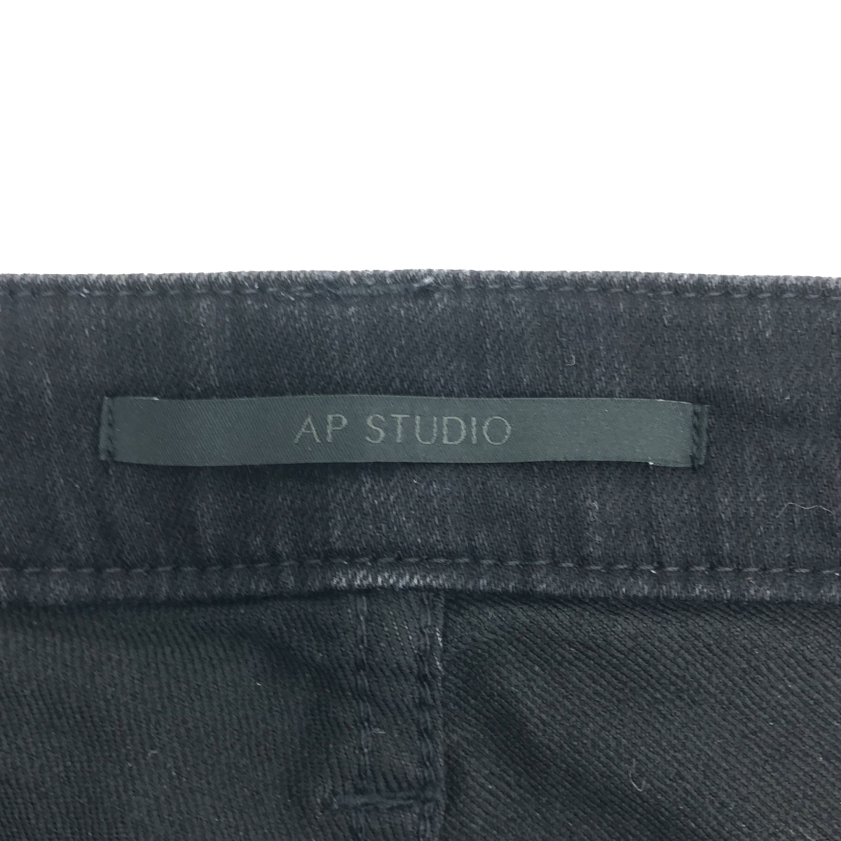 AP STUDIO / エーピーストゥディオ カットオフ クロップドフレア デニムパンツ