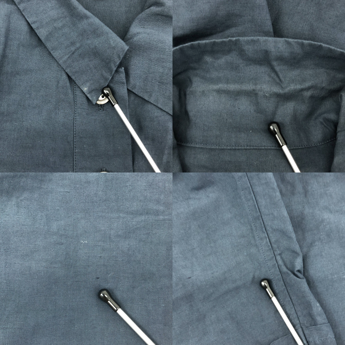 MARGARET HOWELL / マーガレットハウエル FINE PLAINWEAVE COTTON LINEN 長袖 シャツ ロング ワンピース