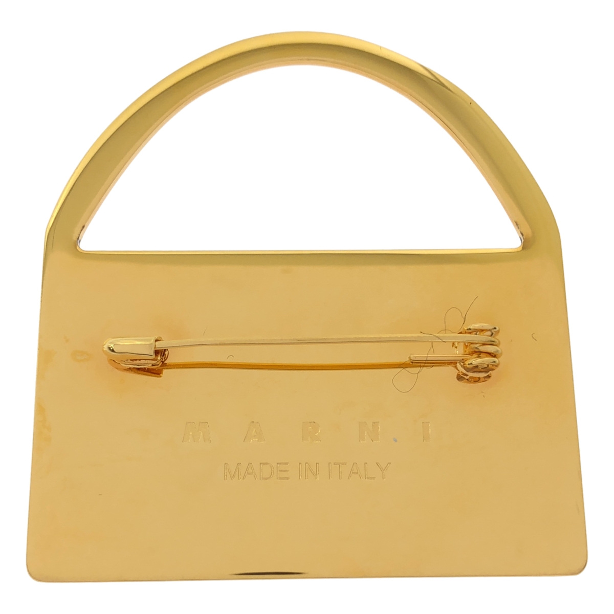 MARNI / マルニ バック型 ピン ブローチ