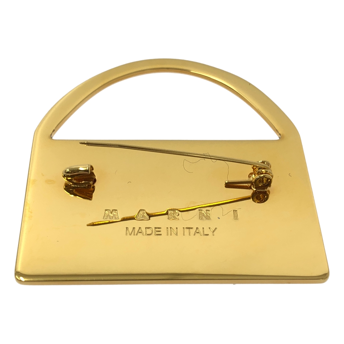 MARNI / マルニ バック型 ピン ブローチ