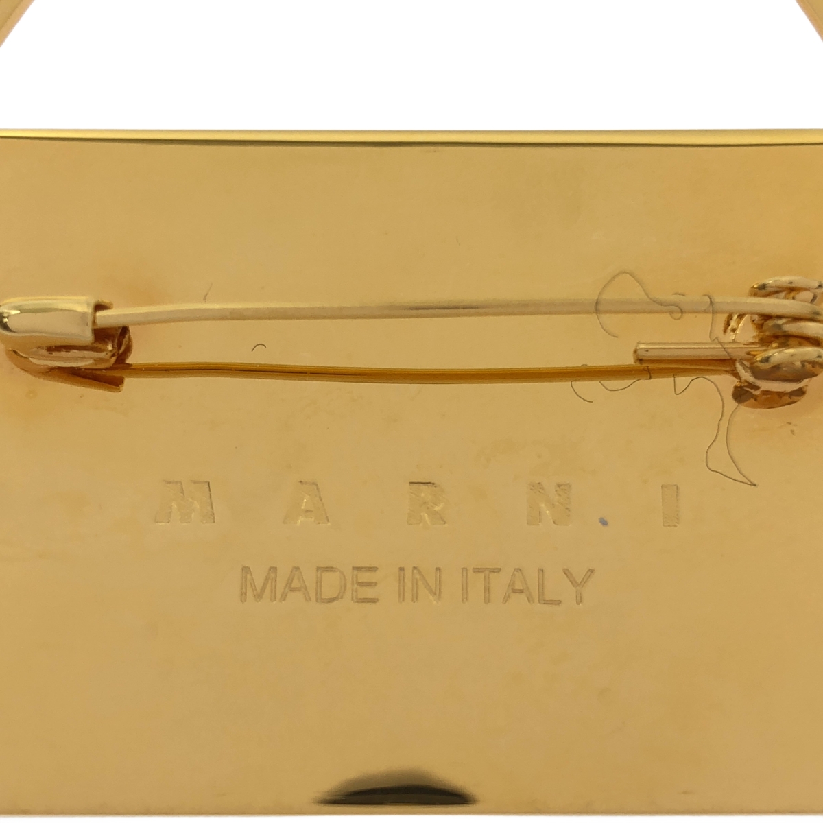 MARNI / マルニ バック型 ピン ブローチ
