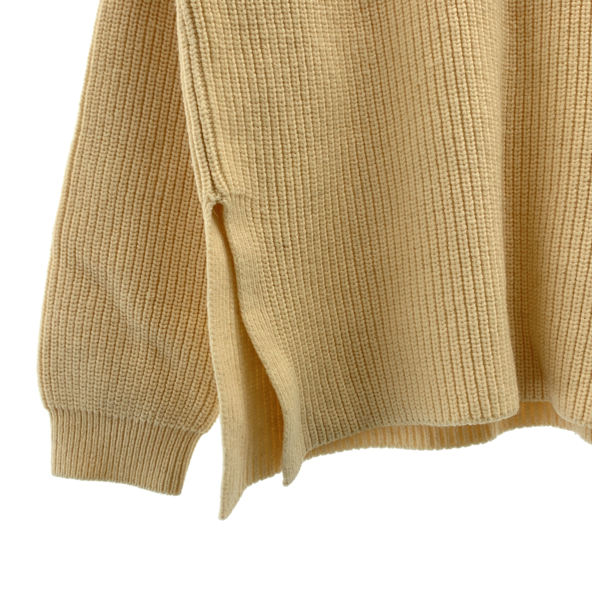 Toironier / トワロニエ サイドスリット リブニット