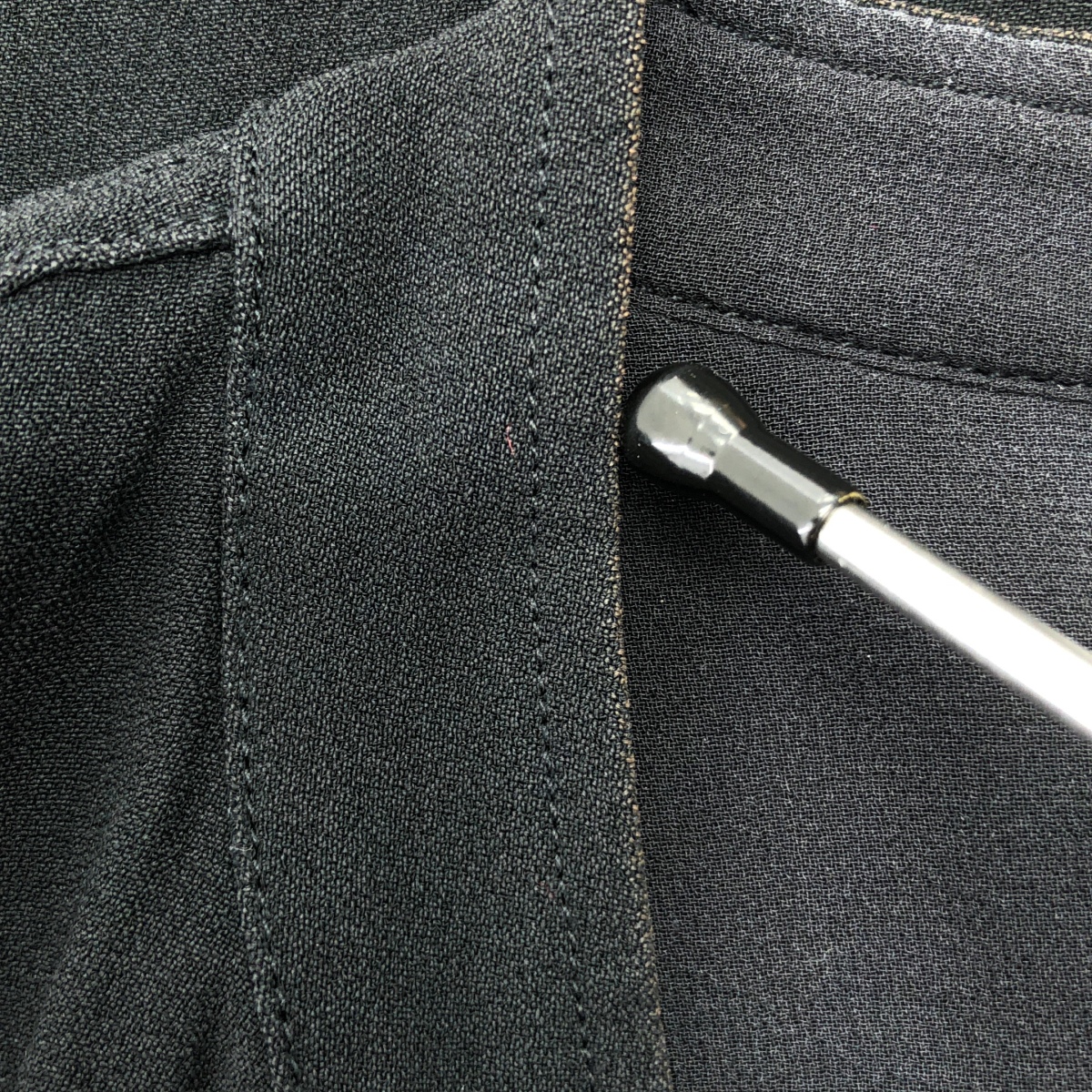 HELMUT LANG / ヘルムートラング キーネック ノースリーブ レーヨンアセテート ワンピース