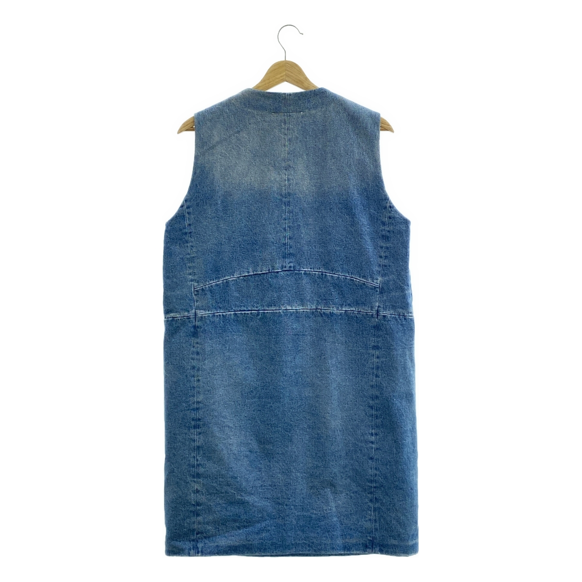 MM6 Maison Margiela / エムエムシックスメゾンマルジェラ Vネック デニム プルオーバー ワンピース