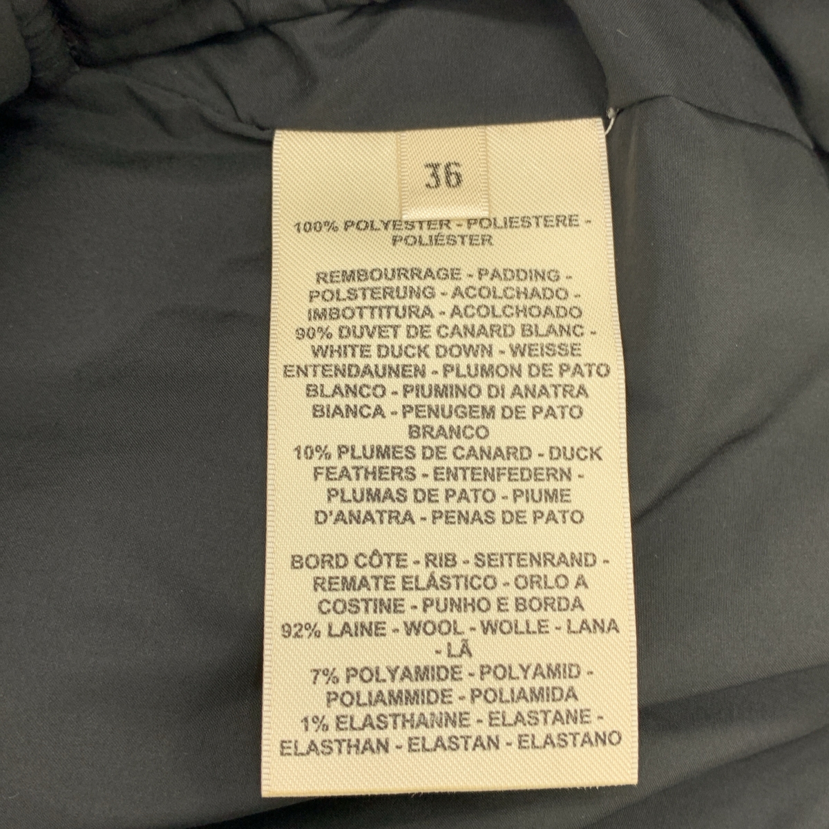 HERMES / エルメス セリエボタン ロゴジップ ドローストリング ダウン ジャケット フーディ