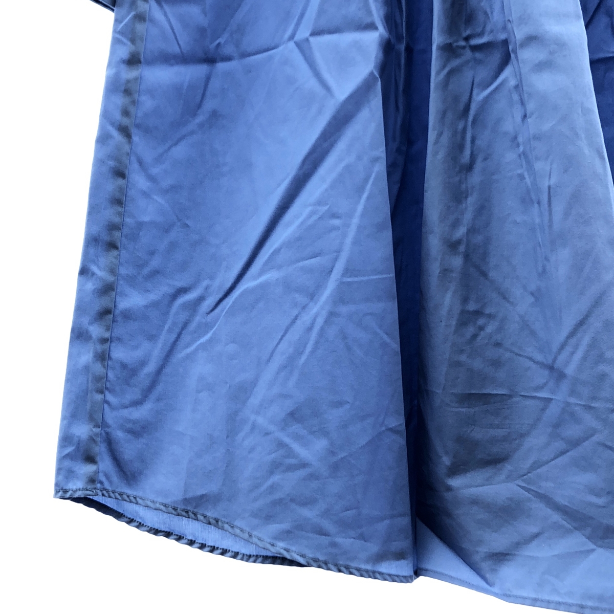 その他 コットン プリーツ シャツワンピース