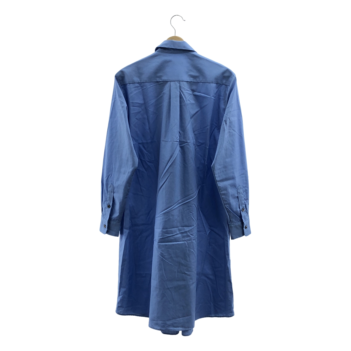 その他 コットン プリーツ シャツワンピース