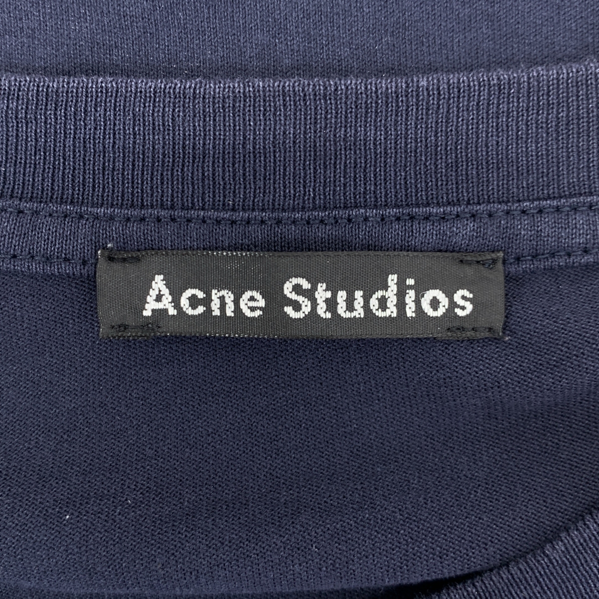 Acne Studios / アクネストゥディオズ フェイスパッチ トリム Tシャツ