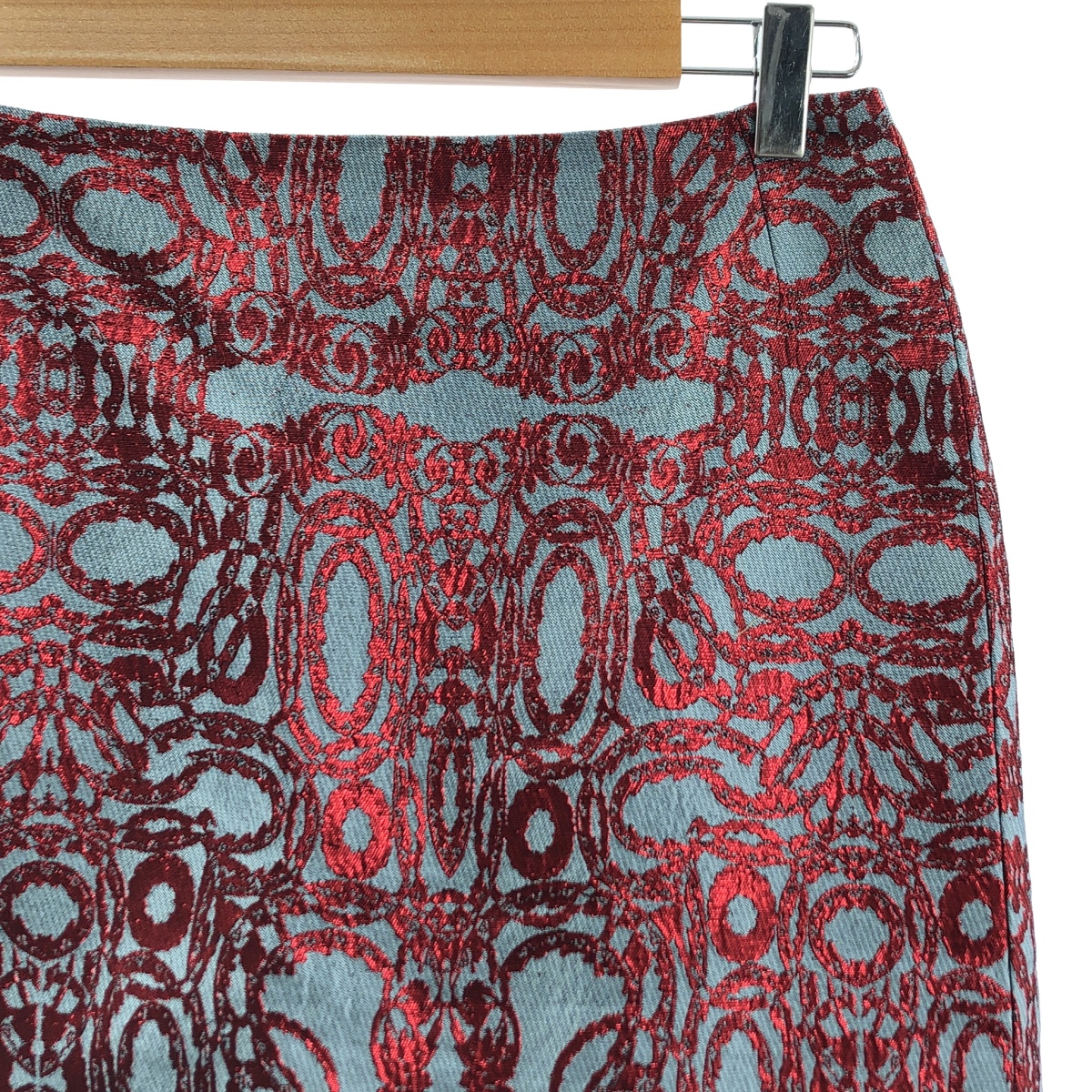 DRIES VAN NOTEN / ドリスヴァンノッテン SCRANTON 1415 W.W.SKIRT /  総柄 スリット スカート