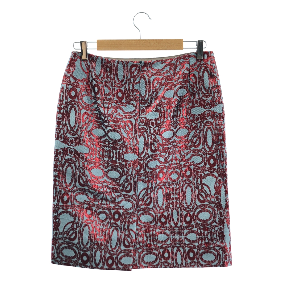 DRIES VAN NOTEN / ドリスヴァンノッテン SCRANTON 1415 W.W.SKIRT /  総柄 スリット スカート