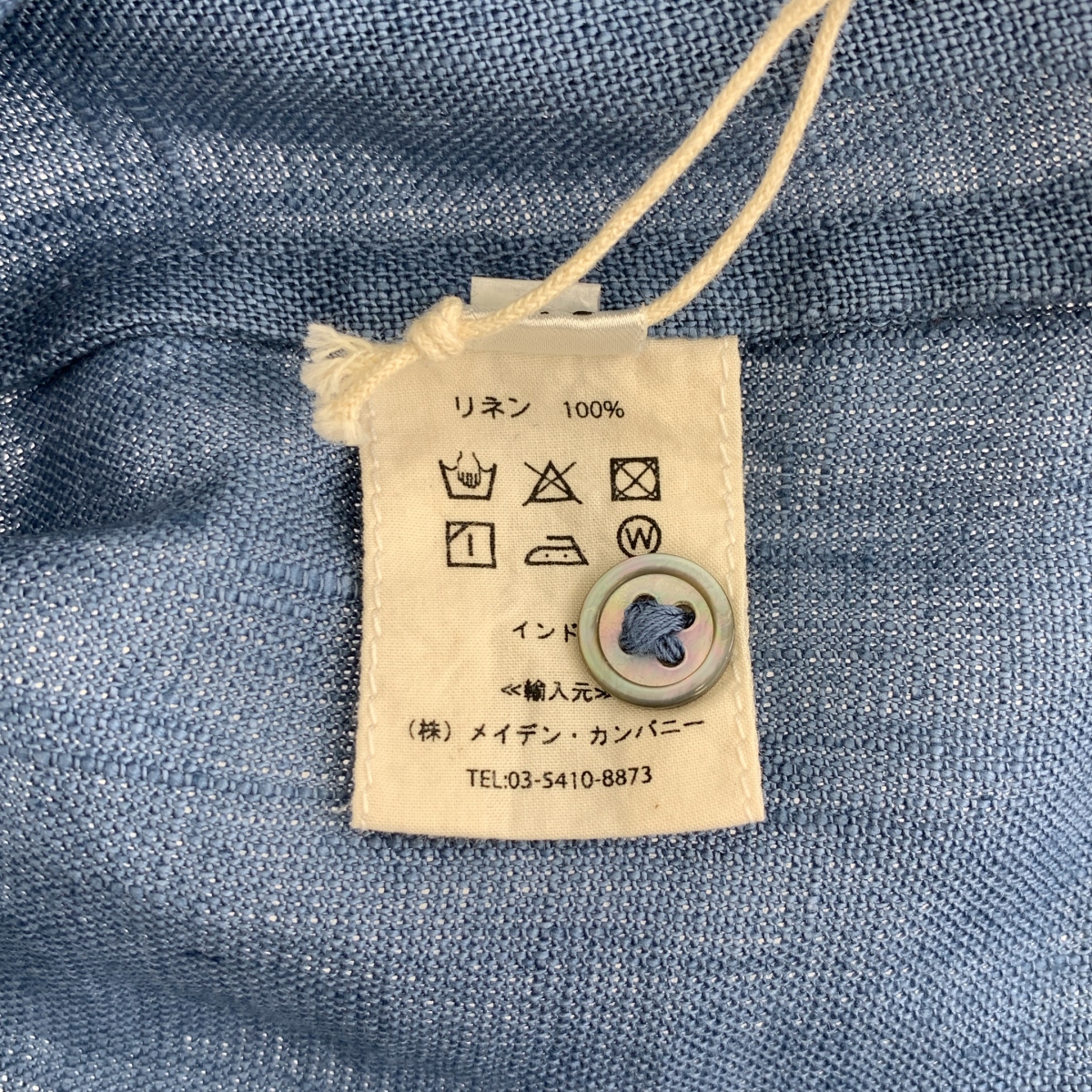 JAN MACHENHAUER / ヤンマッケンハウアー Chris LINEN リネンシャツ