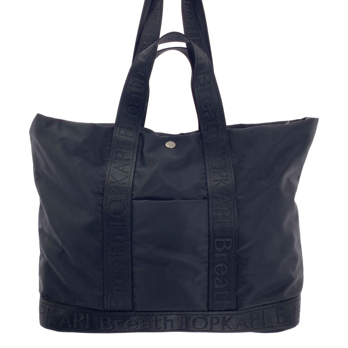 TOPKAPI / トプカピ Breath / Freely フリーリー ナイロン ロゴテープ ダブルハンドル 2way トートバッグ