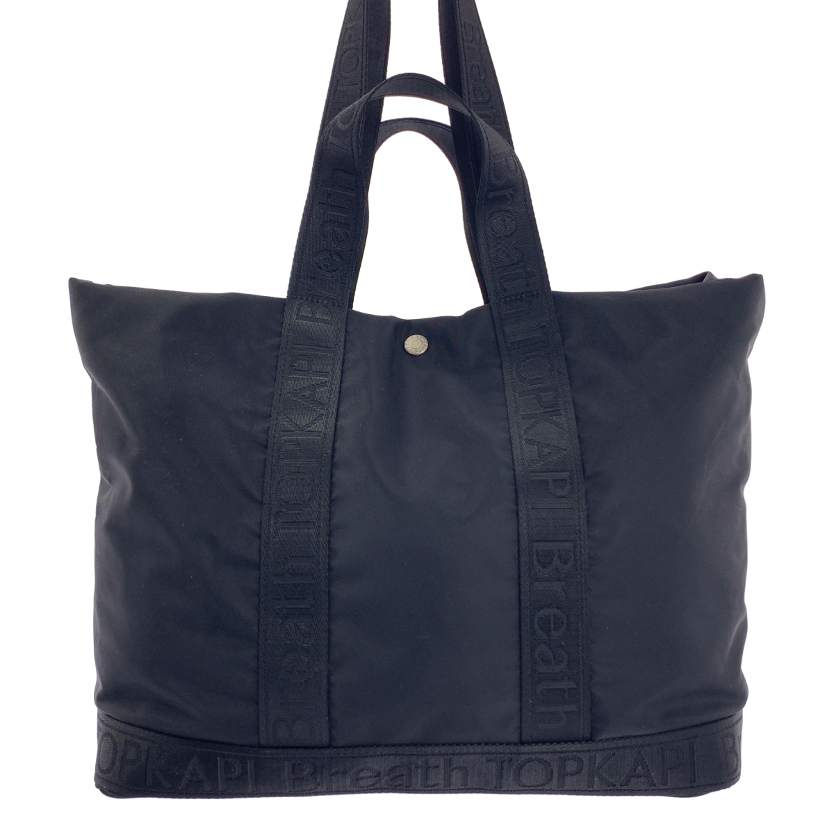 TOPKAPI / トプカピ Breath / Freely フリーリー ナイロン ロゴテープ ダブルハンドル 2way トートバッグ