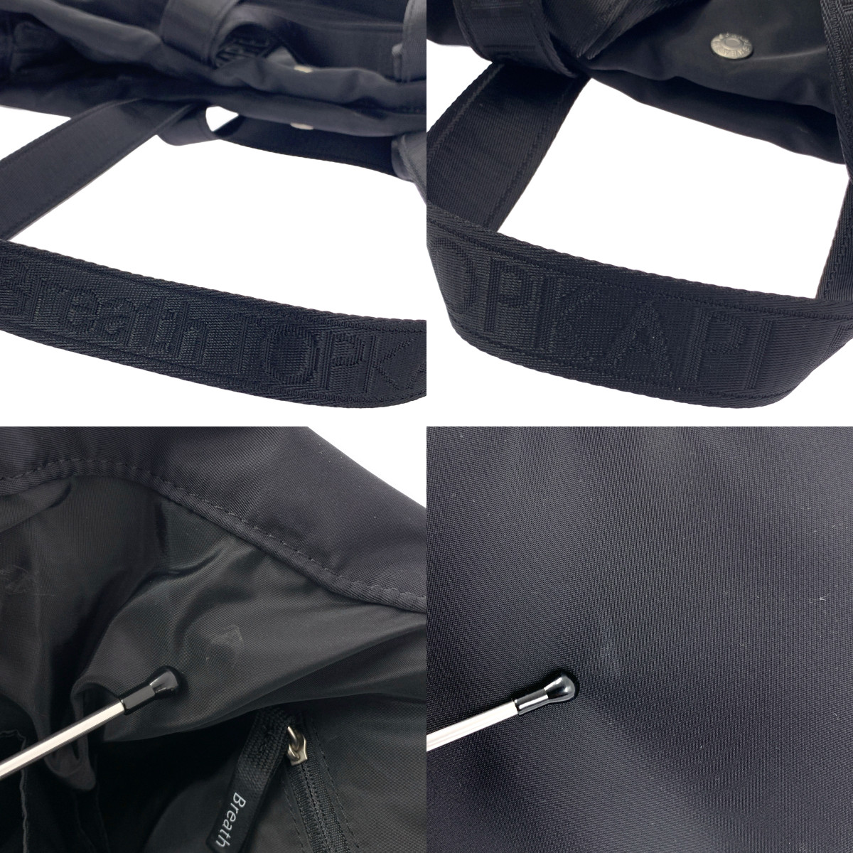 TOPKAPI / トプカピ Breath / Freely フリーリー ナイロン ロゴテープ ダブルハンドル 2way トートバッグ