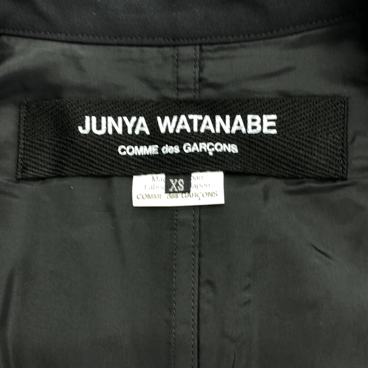 JUNYA WATANABE COMME des GARCONS / ジュンヤワタナベ シングル チェスター オーバー コート / 総裏地