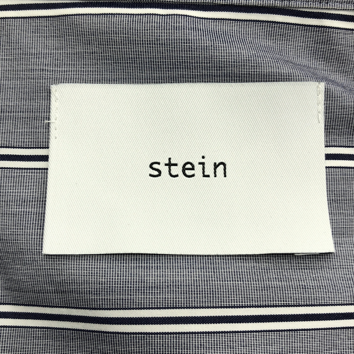 stein / シュタイン OVER SLEEVE SS SHIRT ストライプ オーバーサイズ シャツ