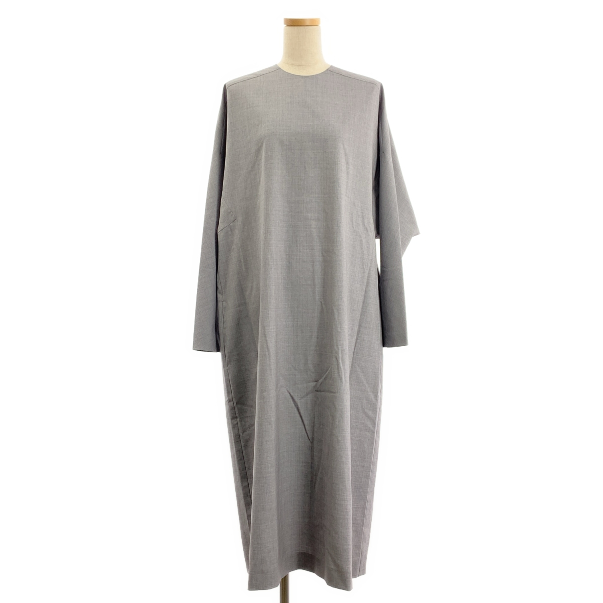 BLAMINK / ブラミンク FALL / フォール ウール クルーネックロングスリーブワンピース